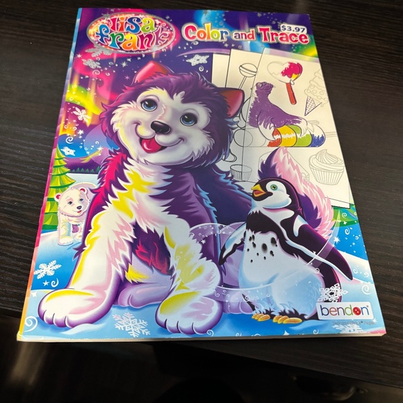 Lisa Frank color and trace book - Picture 1 of 2